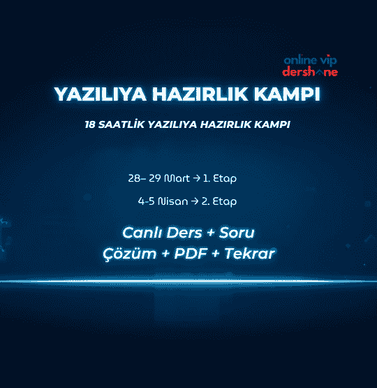 Ortaokul Yazılıya Hazırlık Kampı